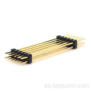 Conector de clavija de 2,0 mm, fila doble, recto, 12 pines